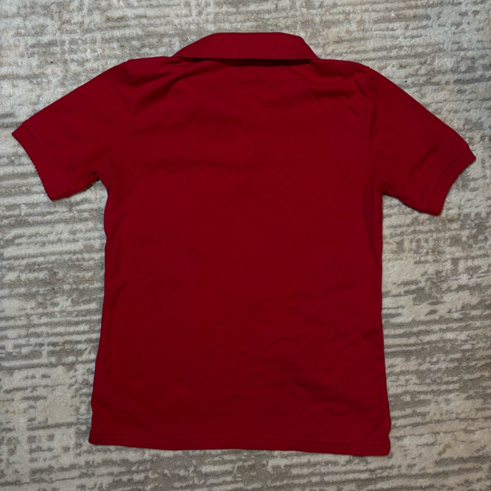 Red Short Sleeve Polo - Picture 2 of 3